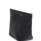 Mini leather Paper Bag Clutch - Black Clutch Leandra 